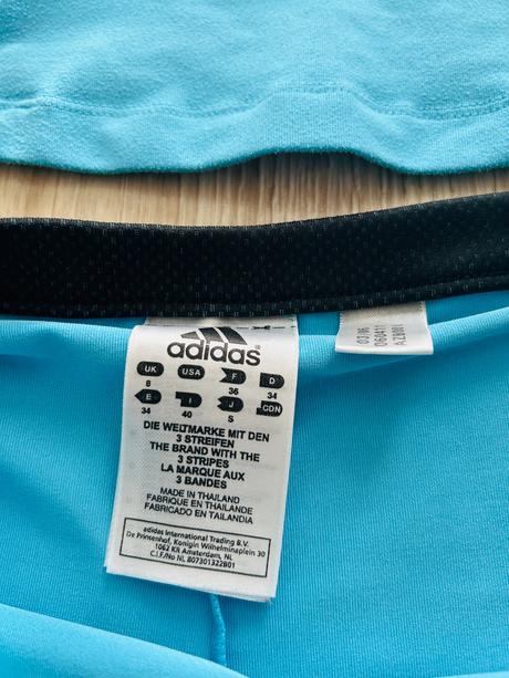 Krásny komplet trička a skortu značky adidas, adidas,s