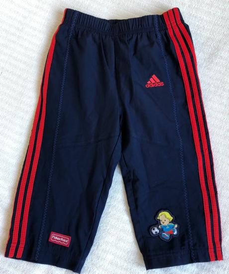 Ľahké letné športové nohavice - tepláky na 24mes., adidas,86