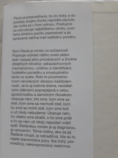 Kniha som paula (ondrej štefánik), 