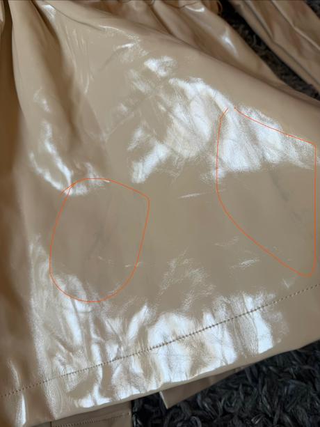 Prechodný kabát/zateplený pogumovaný kabátik, river island,134