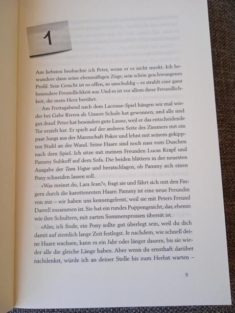 Always and forever, lara jean - v nemčine, 