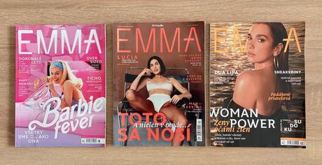 3x časopis emma, 