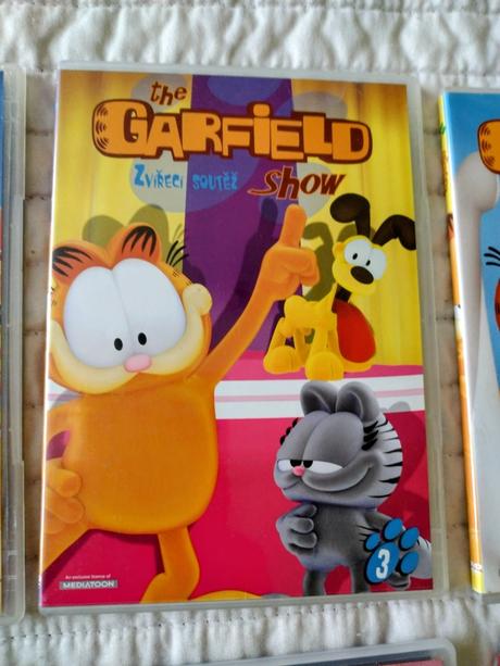 Séria dvd garfield, 