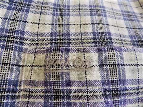 Ľanová košeľa na zips casual knock out, l