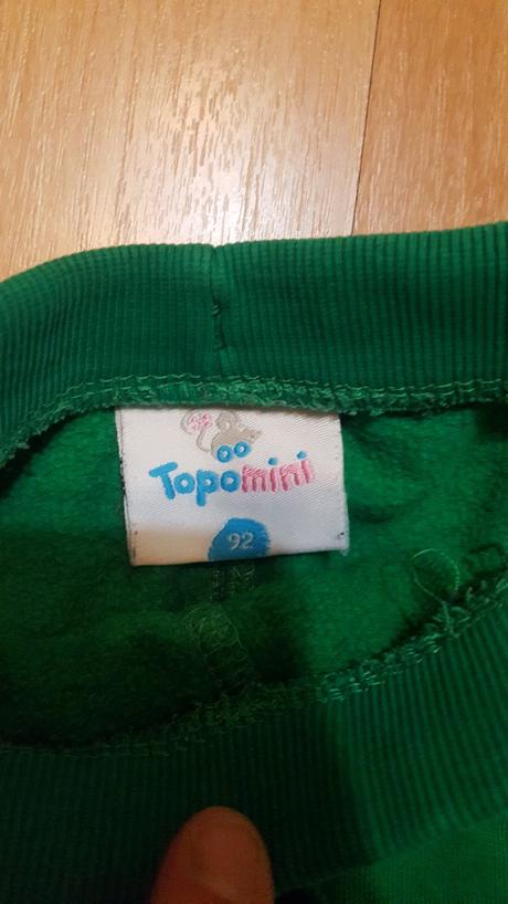 Zelené tepláčky č.92, topomini,92
