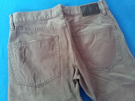 Sivo-hnedé nohavice w29 l32, denim,32