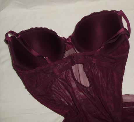 Elegantna kosielka bordo, m