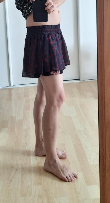 Sukňové šortky, zara,m