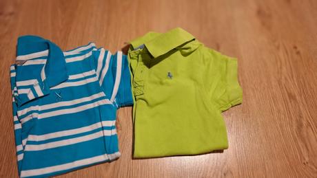 2x tricko s golierikom, palomino,134