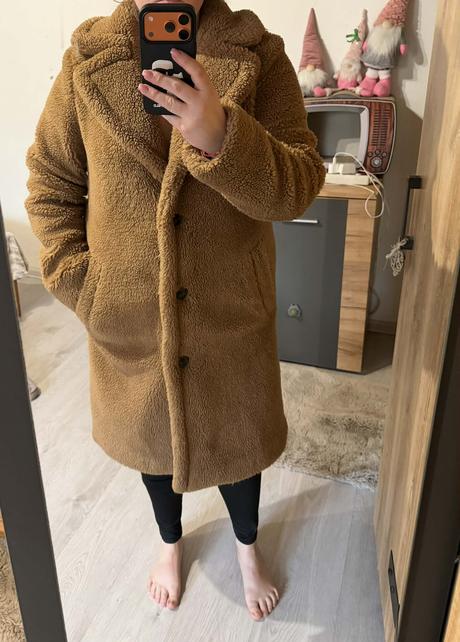 Gap damsky stylovy luxusny teddy kabat-kozuch-bund, gap,m