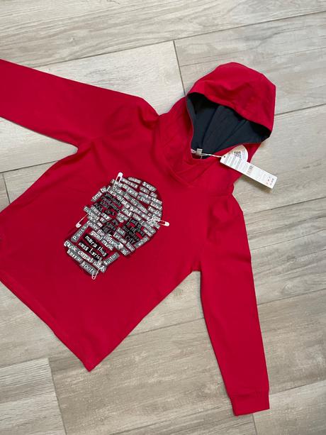 Tričko s kapucňou boboli, 122