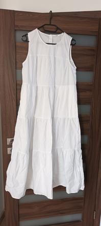 Biele maxi šaty, sinsay,l