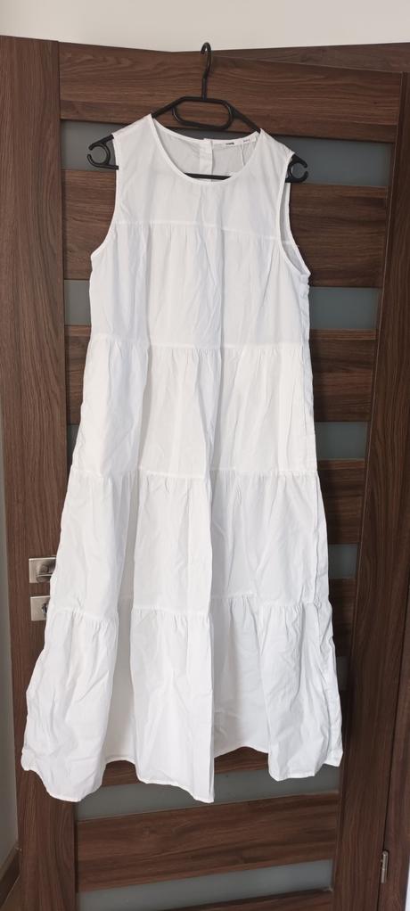 Biele maxi šaty, sinsay,l