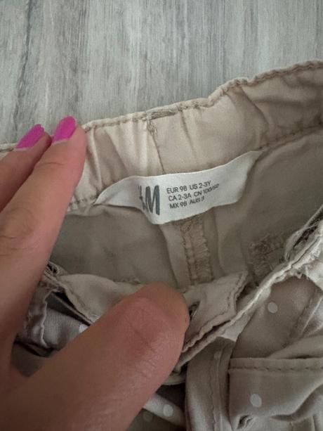 Kraťasy h&m, h&m,98