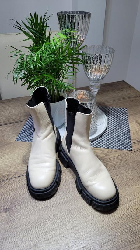 Kožené topánky zara, zara,38