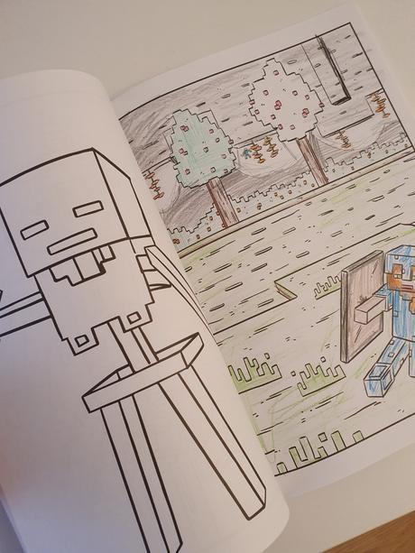 Minecraft omalovanky, 