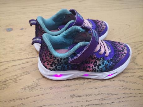 Dievčenské blikajúce tenisky, slazenger,28