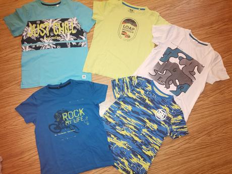 Chlapčenské tričká 5ks veľ. 146/ 152, 146