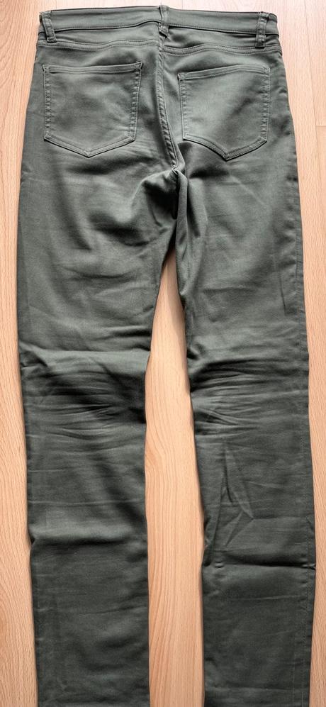 Zelené nohavice h&m, h&m,38