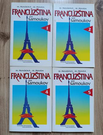 M. pravda - francúzština pre samoukov 1, 2, 4, 5, 