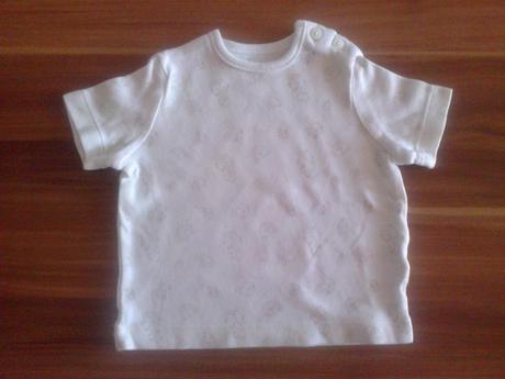 Tričko s krátkym rukávom veľ. 3-6mes., f&f,68