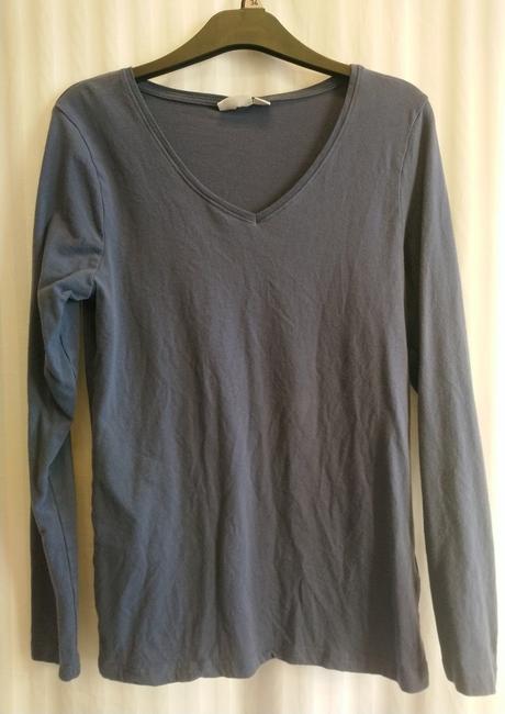 Dámsky elastický šedofialový top, blue motion, m, m