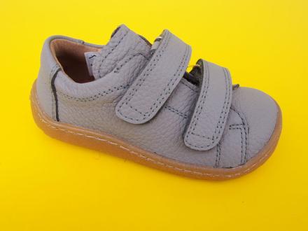 Detské kožené barefoot topánky froddo  grey, froddo,23 / 30
