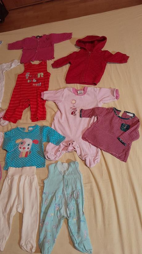 Balík oblečenia dievča 0-3m, 50–62