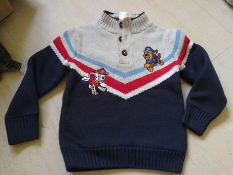 Hrubý pulóver, c&a,122