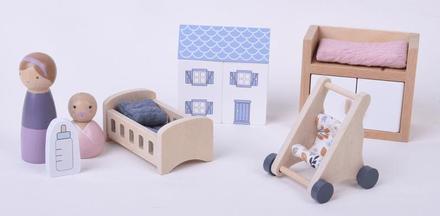 Little dutch set do domčeka detská izbička, 