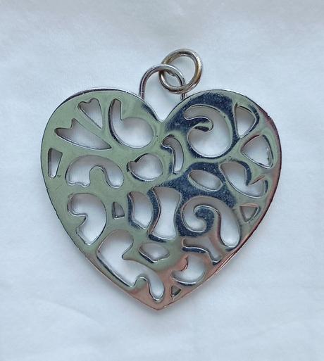 Prívesok do náhrdelníka - srdiečko,