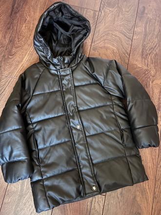 Koženková zimná bunda 128, reserved,128