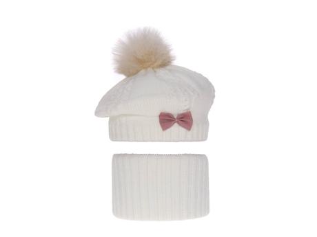 Dievčenský set amora ecru, 48 / 50