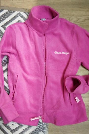 Tvarujúca teplá mikina na zips s vačkami s/m, c&a,m