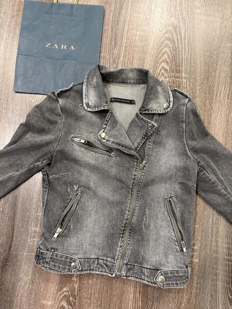Zara štylova damska riflova bunda m, zara,m