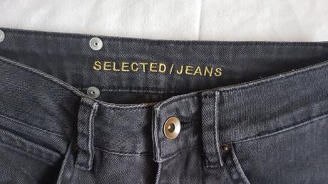 Selected femme skinny jeans s vyšším pásom, xs