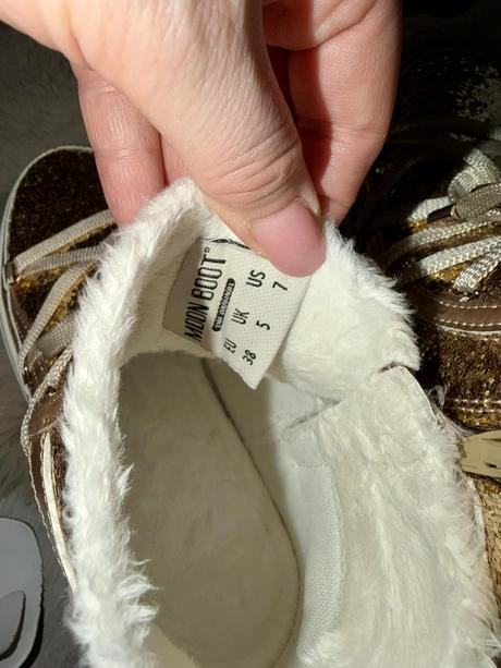 Moon boot original gold luxusne cizmy-snehule, 38