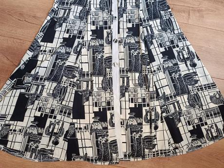 Ciernobiele saty xxl, xxl