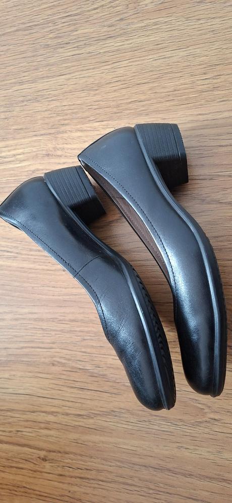 Lodičky kožené, ecco,37
