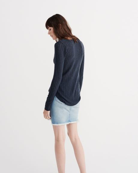 Navy tricko abercrombie&fitch vel. m, abercrombie&fitch,m