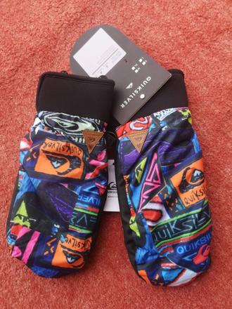 Quiksilver pánske zimné rukavice veľkosť xl, quiksilver,xl