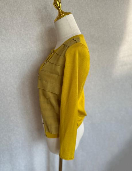 J. crew elegantný nadčasový sveter - merino+hodváb, xs