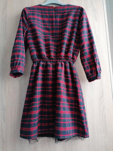 Flanelové šaty, kenvelo,s