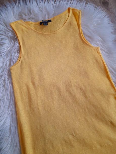 Predĺžené žlté tielko, esmara,xs