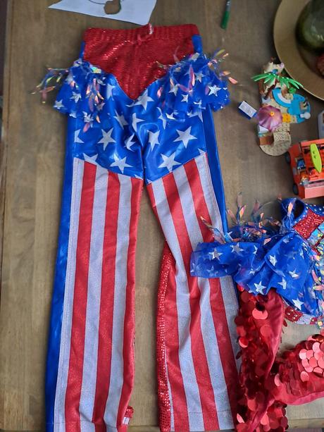 Disco dance solo/duo kostým- 122-134, 122