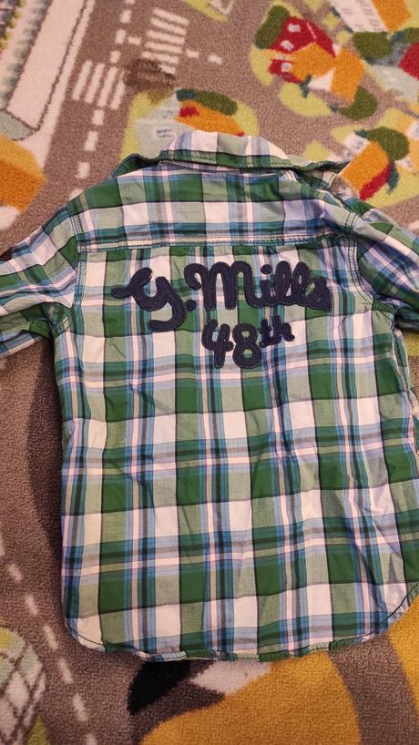 Košeľa dlhý rukáv h&m 3-4 roky, h&m,104