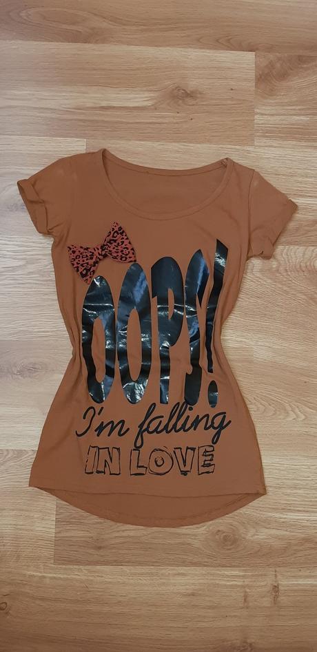 Tričko s mašľou, s