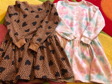 Zateplené šaty 1ks, f&f,146