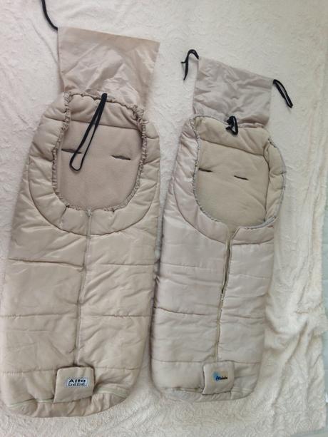 Fusak do kočíka, 2ks altabebe, unisex, béžový, altabebe