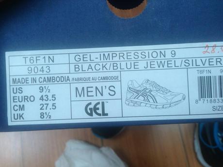 Tenisky, asics,43